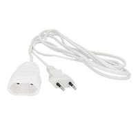 Unitec Con spina e frizione, 2 m, colore: bianco