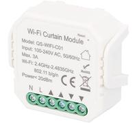 UNITEC Modulo veneziana WiFi da incasso con gratis per smartphone e controllo vocale e app, bianco, 220-240 V, 3 A, 2,4 GHz, 46 x 46 x 18 mm