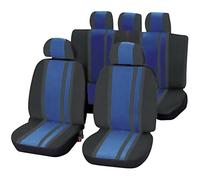 Unitec Newline 84959 Parte 14-Set coprisedili, Colore: Blu/Nero