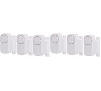 UNITEC Set di 6 allarmi per porte e finestre con contatto magnetico