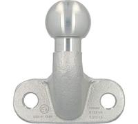 Unitec Sfera per Gancio di Traino, 50 mm, Argento, ad Angolo retto