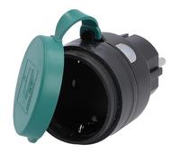 Unitec Spina intermedia WiFi esterna, con programmi temporali, controllo con Amazon Alexa e Google Home