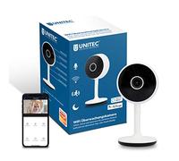 Unitec Telecamera di sorveglianza intelligente WiFi, Full HD, rilevamento di movimento e rumore, funzione visione notturna, 1 pezzo (confezione da 1)