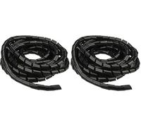 Unitec Tubo a Spirale 15 mm 10 m Nero (Confezione da 2)