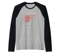 United Beyond Borders Turkiye Australia Due Nazioni Maglia con Maniche Raglan
