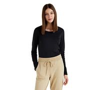 United Colors of Benetton 3ga2e16f9, Canotta Donna, Nero 100, XS