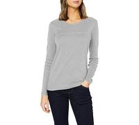 United Colors of Benetton 3GA2E16G0 Maglietta, Melange Light Grey 501, XL Donna