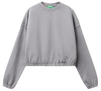 United Colors of Benetton Maglia G/C M/L 39BLD109O Felpa Senza Cappuccio, Grigio, M Donna