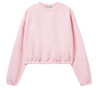 United Colors of Benetton Maglia G/C M/L 39BLD109O Felpa Senza Cappuccio, Rosa, M Donna