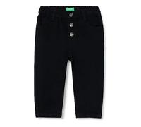 United Colors of Benetton Pantalone 40gage01g, Pantaloni Bambine e ragazze, Nero 100, 90