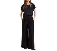 United Colors of Benetton Pantalone 4DUKDF01B, Nero, M Donna