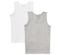 United Colors of Benetton Set 2 Canotte 3op80h014, Canottiera Bambini e ragazzi, Grigio Melange Medio 501, M