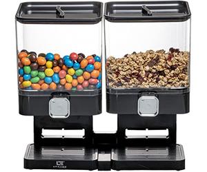 United Entertainment - Dispenser per Cereali e Corn Flakes - Singolo, Doppio o Triplo Distributore - Nero