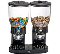 United Entertainment, dispenser triplo per cereali, cornflakes e müsli Schwarz - Doppelspender