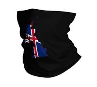 United Kingdom Flag Map Donna Uomo Collo Ghetta Morbido Copricollo Leggero Sciarpa Tubolare per Passeggiata Montagna Running Pesca