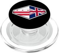 United Kingdom Heritage: District of Columbia Pride PopSockets PopGrip per MagSafe