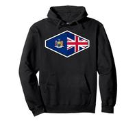 United Kingdom Heritage: New York Pride Felpa con Cappuccio