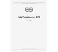 United Kingdom Legislation GRANGIS LLC UK P Data Protection Act 199 (Tascabile)