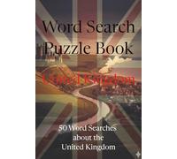 United Kingdom Word search Book: Word Search Puzzle with Easy to Read United Kingdom, | 6x9 inches, 100 pages | 50 Puzzles....Gift for Holidays, Christmas, and Relaxation
