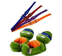 United Labels 0118491 - Pantofole 3D Lieblings-Turtle, Taglia 32-34