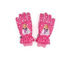 United Labels Barbie - Guanti invernali da sci per bambini, impermeabili e antivento, guanti da neve, guanti caldi per snowboard e sci rosa (rosa, 5-7 anni)