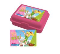 United Labels Bibi Blocksberg Hex Hex! - Contenitore per il pranzo con divisorio, colore: rosa