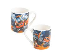 United Labels Blaze e le macchine mostro tazza per bambini 230 ml, monstertruck arena, tazza per bambini in ceramica