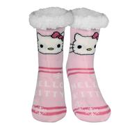 United Labels calze antiscivolo Hello Kitty - calze da casa per donna, morbide e calde, rosa (35-38)