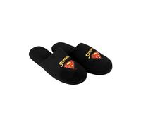 United Labels DC Comics Superman - Pantofole da uomo e donna, colore: Nero, Nero , 44/45 EU