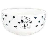 United Labels Die Peanuts Ciotola per cereali - Snoopy Cuore Ciotola per cereali in gres porcellanato 500 ml Tutti gli amici