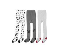 United Labels Disney Mickey Mouse Baby Collant per ragazzi e ragazze, collant per neonati, colore grigio e bianco, confezione da 3 pezzi, grigio/bianco, 74-80