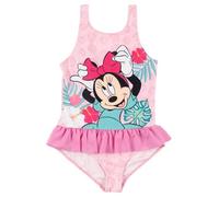 United Labels Disney Minnie Mouse Costume Intero per Bambina con Volant, Rosa, 122/128