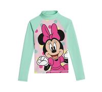 United Labels Disney Minnie Mouse - Maglietta da nuoto con protezione UV 30, per ragazza, verde, rosa, a maniche lunghe, costume da bagno per bambini, costume da bagno, turchese, 110 cm-116 cm