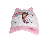 United Labels Gabby's Dollhouse - Berretto da baseball regolabile con orecchie da bambina, colore: Rosa