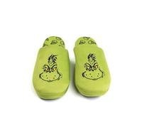 United Labels Grinch Ciabatte Uomo Donna Verde Ciabatte Unisex Invernali Bambine Natale, verde, 46/47 EU