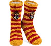 United Labels Harry Potter, calzini morbidi da donna, arancione rosso, taglia unica 38-43, morbidi calzini con fodera Sherpa, calzini caldi, calzini