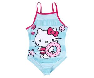 United Labels Hello Kitty - Costume da bagno per bambine - Summer Love per bambini, colore: Blu, Blu, 110 cm-116 cm