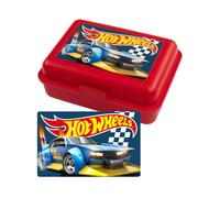 United Labels Hot Wheels - Contenitore per il pranzo, colore: Rosso