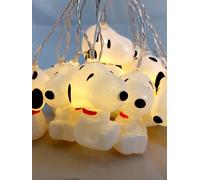 United Labels I Peanuts Snoopy Fata LED 2m con 10 LED bianco caldo a batteria decorazione per interni Connessione USB-C