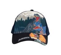 United Labels Jurassic World cap for Boys - Dinosaur Kids cap Basecap Baseball cap Adjustable Black