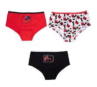 United Labels Miraculous Panty per Bambina Slip Intimo Multicolore (Confezione da 3) (as3, Numeric, Numeric_122, Numeric_128, Regular)