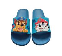 United Labels Paw Patrol Ciabatte da bagno per ragazzi - Chase e Marshall bambini Ciabatte da bagno antiscivolo blu, Blu, 29/30 EU