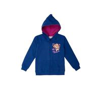 United Labels Paw Patrol - Felpa con cappuccio per bambine con chiusura lampo, colore: Blu, Blu, 122-128