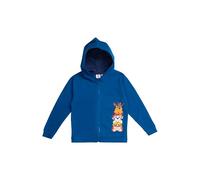 United Labels Paw Patrol - Felpa con cappuccio per bambini, con chiusura lampo, colore: Blu, Blu, 122 cm-128 cm