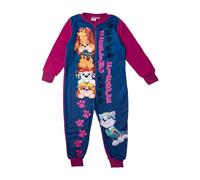 United Labels Paw Patrol, tuta da bambina, blu, rosa, tuta lunga, pigiama intero per bambini, rosa/blu, 98-104