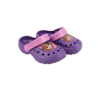 United Labels Paw Patrol Zoccoli Bambina Viola Bambini Scarpe da Giardino Antiscivolo Pantofole con Skye Pantofole, Lilla, 26/27 EU