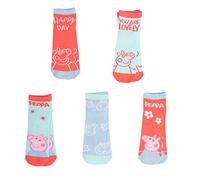 United Labels Peppa Pig Calzini per ragazza Calze per Bambini Calzini per Bambini (Confezione da 5) (27-30)
