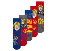 United Labels Sam - Calzini per ragazzi e bambini, calzini da ginnastica per bambini, confezione da 5, multicolore, 31 cm-34 cm