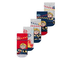 United Labels Sam - Calzini per ragazzi e bambini, calzini da ginnastica per bambini, confezione da 5, multicolore, 23-26