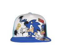 United Labels Sonic The Hedgehog - Berretto da baseball per bambini, regolabile, colore: Blu/Turchese